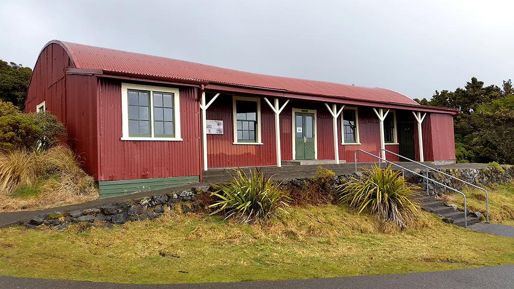 A view of the Camphouse that is the venue for the Water Peace Power symposium